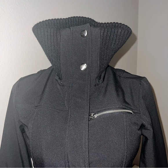 M60 Miss Sixty Women's Black Coat/Jacket Size X-Small ❤️ - Picture 3 of 8